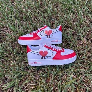 Custom Nike Air Force 1 Bad Bunny